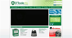 Desktop Screenshot of otooleofficesupply.com